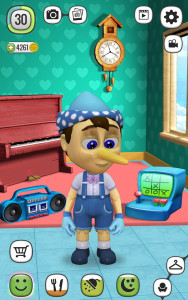 اسکرین شات 1 بازی My Talking Pinocchio