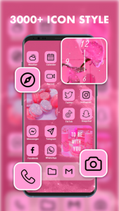 اسکرین شات برنامه MyThemes - App icons, Widgets 6