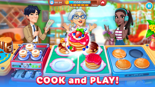 اسکرین شات بازی Chef & Friends: Cooking Game 1