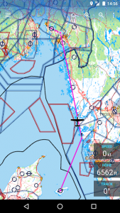 اسکرین شات برنامه Avia Maps Aeronautical Charts 2