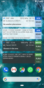 اسکرین شات برنامه Avia Weather - METAR & TAF 6