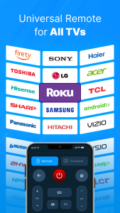 اسکرین شات 2 برنامه Universal TV Remote Control