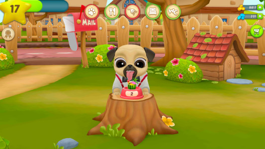 اسکرین شات 5 بازی My Virtual Pet Louie the Pug