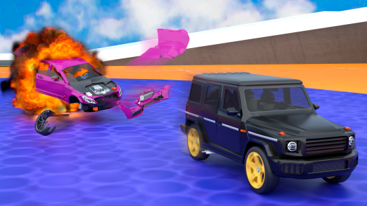 اسکرین شات 2 بازی Car Battle: Drive & Crash