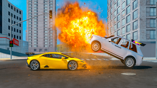 اسکرین شات 3 بازی Car Battle: Drive & Crash