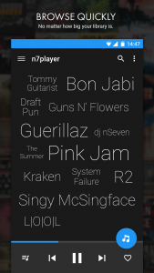 اسکرین شات برنامه n7player Music Player 1