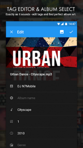 اسکرین شات برنامه n7player Music Player 6