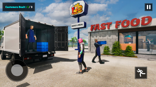 اسکرین شات 3 بازی Fast Food Burger & Pizza Shop