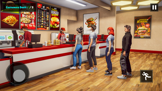 اسکرین شات 2 بازی Fast Food Burger & Pizza Shop