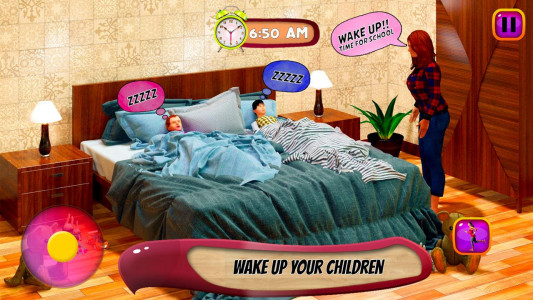 اسکرین شات بازی Virtual Mother Life Sim Games 4