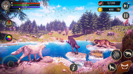 اسکرین شات 6 بازی The Wild Wolf Life Simulator