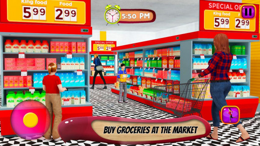 اسکرین شات بازی Virtual Mother Life Sim Games 3