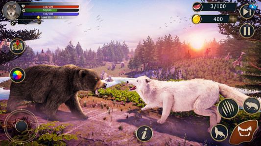 اسکرین شات 5 بازی The Wild Wolf Life Simulator