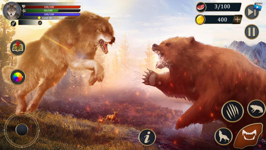 اسکرین شات 2 بازی The Wild Wolf Life Simulator