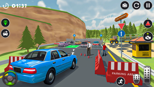 اسکرین شات 7 برنامه Car Parking: 3D Driving Games