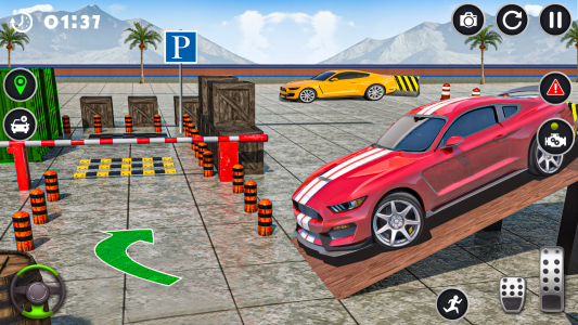 اسکرین شات 3 برنامه Car Parking: 3D Driving Games