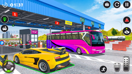 اسکرین شات 3 برنامه Car Parking: 3D Driving Games