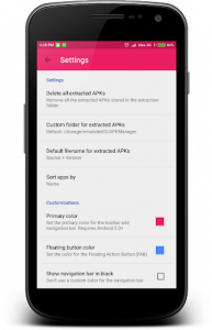 اسکرین شات برنامه Android App/APK extractor 3