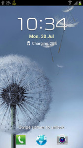 اسکرین شات 1 برنامه Show Battery Percentage