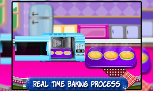 اسکرین شات بازی Stiletto Shoe Cupcake Maker Game! DIY Cooking 3