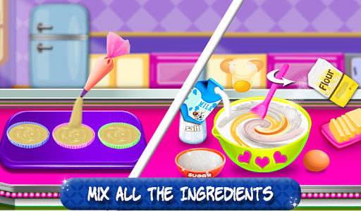 اسکرین شات بازی Stiletto Shoe Cupcake Maker Game! DIY Cooking 6