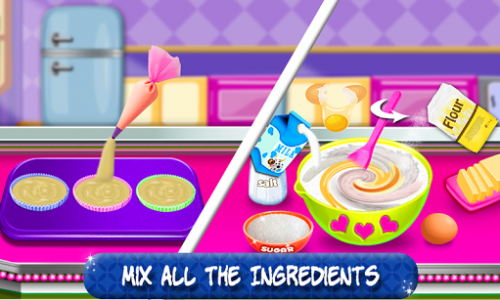 اسکرین شات بازی Stiletto Shoe Cupcake Maker Game! DIY Cooking 2