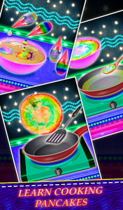 اسکرین شات بازی Glowing Unicorn Desserts! Rainbow Pancakes & Pie 8