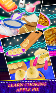 اسکرین شات بازی Glowing Unicorn Desserts! Rainbow Pancakes & Pie 4