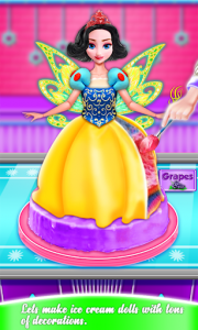 اسکرین شات بازی Glow in The Dark Ice Cream Fairy Cake! Magic Dolls 5