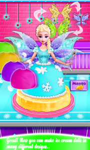اسکرین شات بازی Glow in The Dark Ice Cream Fairy Cake! Magic Dolls 6
