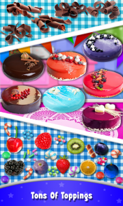 اسکرین شات بازی Strawberry Chocolate Mirror Glaze Cake! DIY Chef 5