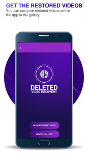 اسکرین شات برنامه Deleted Video Recovery 4