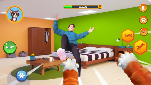 اسکرین شات بازی Pet Cat Simulator Cat Games 4