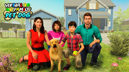 اسکرین شات بازی Family Pet Dog Games 5