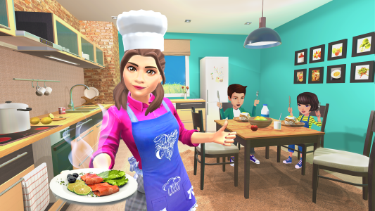 اسکرین شات 3 بازی Home Chef Mom Games