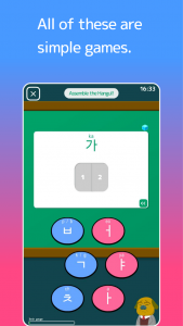 اسکرین شات برنامه Patchim Training:Learn Korean 2