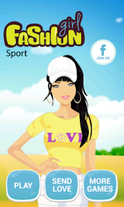 اسکرین شات بازی Fashion Girl Sport 1
