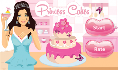 اسکرین شات بازی Princess Cakes 1
