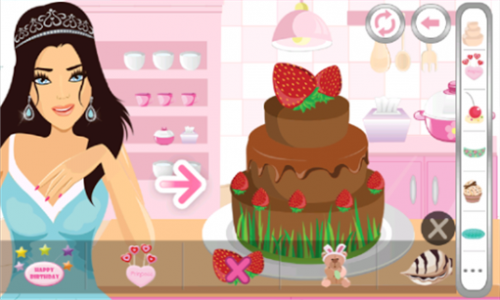 اسکرین شات بازی Princess Cakes 2