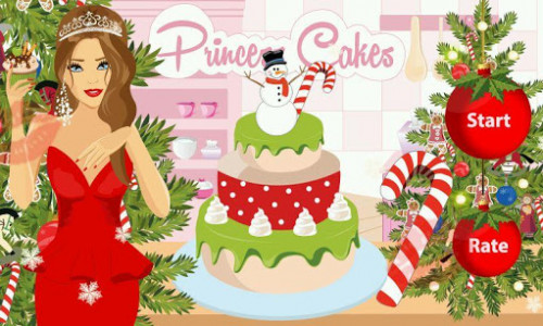 اسکرین شات بازی Princess Cakes Christmas 1