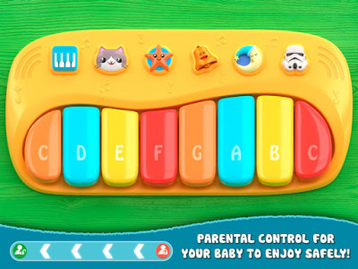 اسکرین شات بازی Piano for babies and kids 3