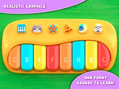 اسکرین شات بازی Piano for babies and kids 4
