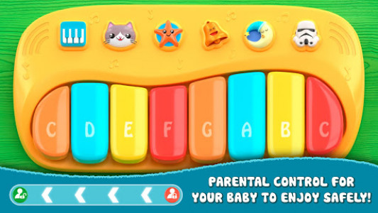 اسکرین شات بازی Piano for babies and kids 1