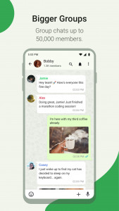 اسکرین شات 6 برنامه nandbox Messenger – video chat