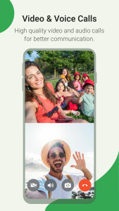 اسکرین شات 2 برنامه nandbox Messenger – video chat