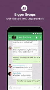 اسکرین شات برنامه nandbox Messenger – video chat 4