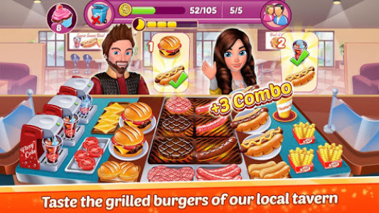 اسکرین شات بازی Restaurant Empire : Kitchen Chef Food Cooking Game 2