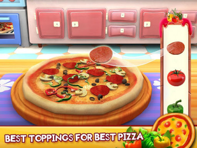 اسکرین شات برنامه Kitchen Chef Pizza Maker Restaurant : Cooking Game 7