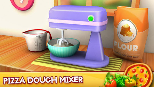 اسکرین شات برنامه Kitchen Chef Pizza Maker Restaurant : Cooking Game 4
