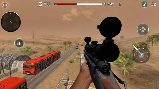 اسکرین شات 4 بازی Sniper Shot Gun Shooting Games